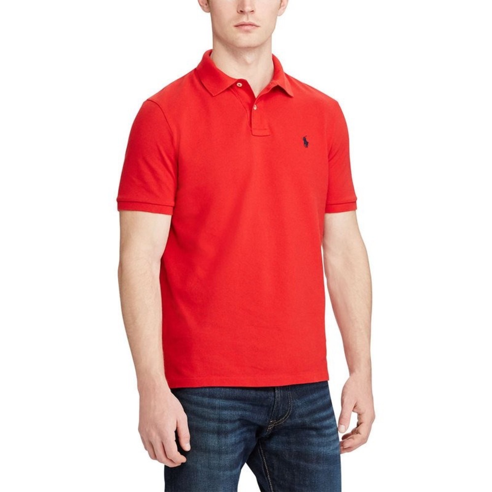 Polo by Ralph Lauren Men's Red Polo Shirt